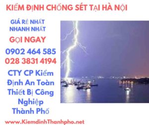 hình ảnh kiểm định chống sét tại Hà Nội