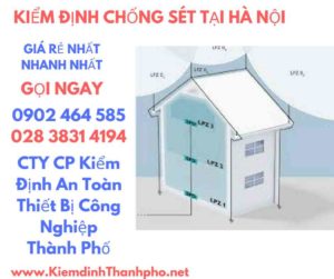 hình ảnh kiểm định chống sét tại Hà Nội