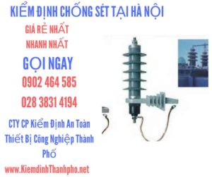 hình ảnh kiểm định chống sét tại Hà Nội