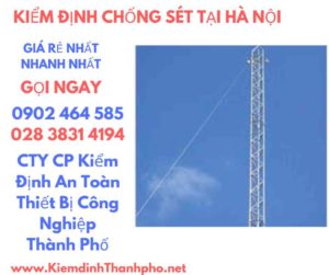 hình ảnh kiểm định chống sét tại Hà Nội