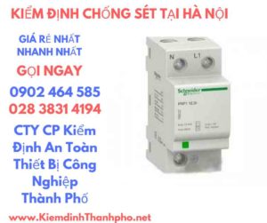 hình ảnh kiểm định chống sét tại Hà Nội