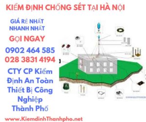 hình ảnh kiểm định chống sét tại Hà Nội