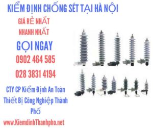 hình ảnh kiểm định chống sét tại Hà Nội