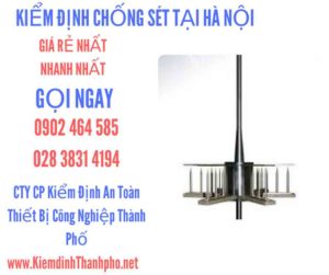 hình ảnh kiểm định chống sét tại Hà Nội