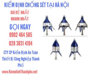 hình ảnh kiểm định chống sét tại Hà Nội