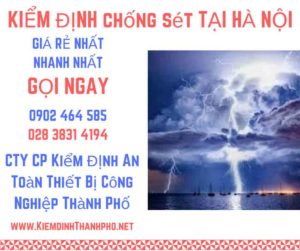 hình ảnh kiểm định chống sét tại Hà Nội