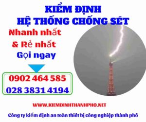 HÌnh ảnh kiểm định hệ thống chống sét