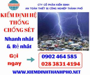 HÌnh ảnh kiểm định hệ thống chống sét