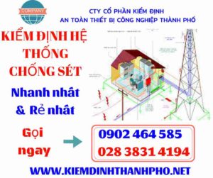 HÌnh ảnh kiểm định hệ thống chống sét