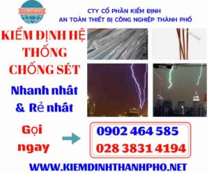 HÌnh ảnh kiểm định hệ thống chống sét