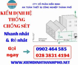 HÌnh ảnh kiểm định hệ thống chống sét