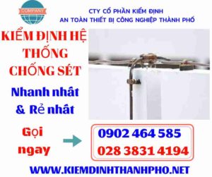 HÌnh ảnh kiểm định hệ thống chống sét