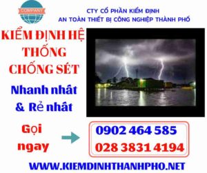 HÌnh ảnh kiểm định hệ thống chống sét