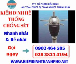 HÌnh ảnh kiểm định hệ thống chống sét