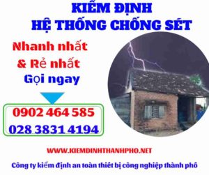 HÌnh ảnh kiểm định hệ thống chống sét