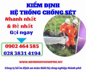 HÌnh ảnh kiểm định hệ thống chống sét