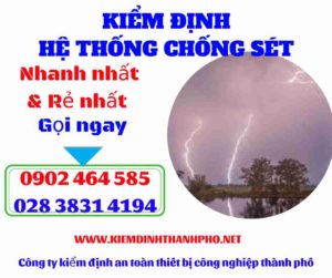 HÌnh ảnh kiểm định hệ thống chống sét