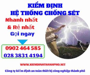 HÌnh ảnh kiểm định hệ thống chống sét