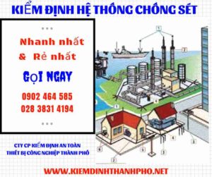 HÌnh ảnh kiểm định hệ thống chống sét