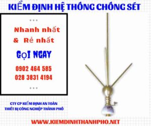 HÌnh ảnh kiểm định hệ thống chống sét