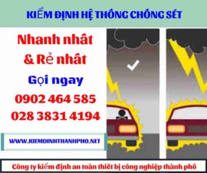 HÌnh ảnh kiểm định hệ thống chống sét