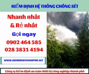 HÌnh ảnh kiểm định hệ thống chống sét