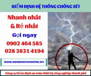 HÌnh ảnh kiểm định hệ thống chống sét