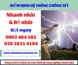 HÌnh ảnh kiểm định hệ thống chống sét