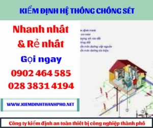 HÌnh ảnh kiểm định hệ thống chống sét