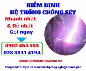 HÌnh ảnh kiểm định hệ thống chống sét