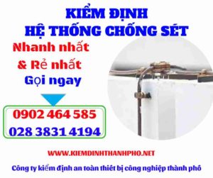 HÌnh ảnh kiểm định hệ thống chống sét