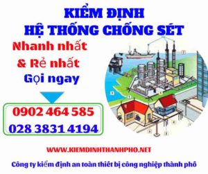 HÌnh ảnh kiểm định hệ thống chống sét