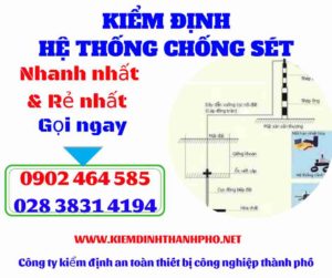 HÌnh ảnh kiểm định hệ thống chống sét