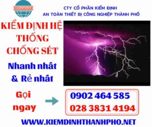 HÌnh ảnh kiểm định hệ thống chống sét