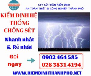 HÌnh ảnh kiểm định hệ thống chống sét