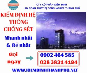 HÌnh ảnh kiểm định hệ thống chống sét