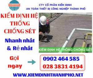 HÌnh ảnh kiểm định hệ thống chống sét