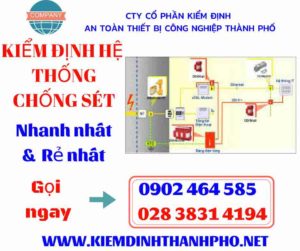 HÌnh ảnh kiểm định hệ thống chống sét