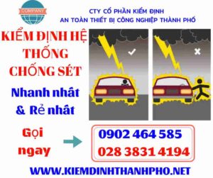 HÌnh ảnh kiểm định hệ thống chống sét