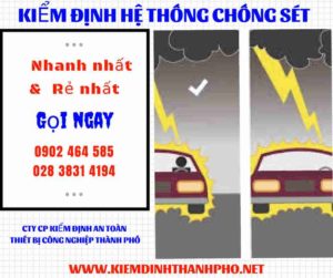 HÌnh ảnh kiểm định hệ thống chống sét