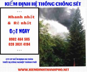 HÌnh ảnh kiểm định hệ thống chống sét