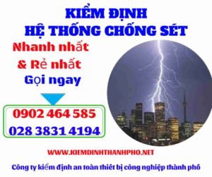 HÌnh ảnh kiểm định hệ thống chống sét