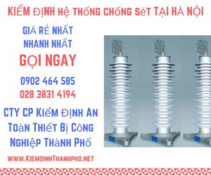 hình ảnh kiểm định hệ thống chống sét tại Hà Nội