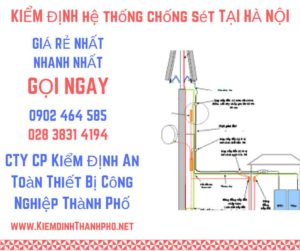 hình ảnh kiểm định hệ thống chống sét tại Hà Nội