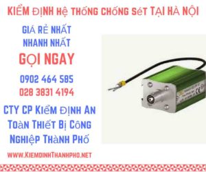 hình ảnh kiểm định hệ thống chống sét tại Hà Nội