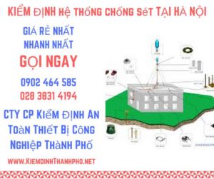 Hình ảnh Kiểm định hệ thống chống sét tại HN