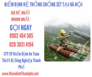 Hình ảnh Kiểm định hệ thống chống sét tại HN