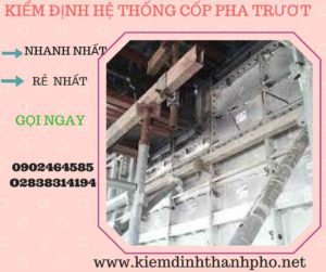 Hình ảnh kiểm định Hệ thống cốp pha trượt