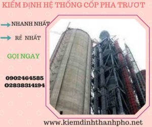 Hình ảnh kiểm định Hệ thống cốp pha trượt