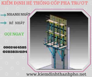 Hình ảnh kiểm định Hệ thống cốp pha trượt